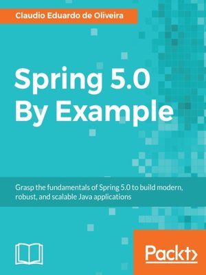 cover image of Spring 5.0 By Example